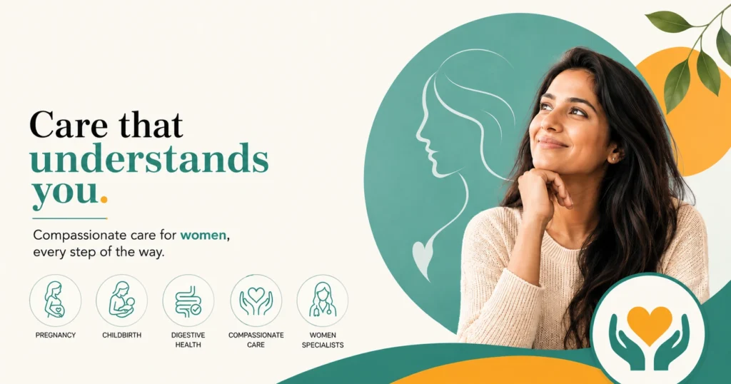 banner for women's healthcare services