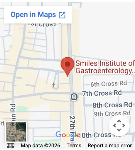 Map &mdash; Smiles Institute of Gastroenterology HSR Layout