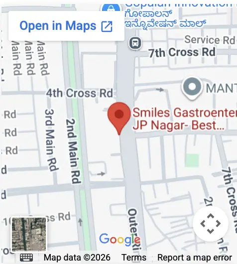 Map &mdash; Smiles Gastroenterology JP Nagar