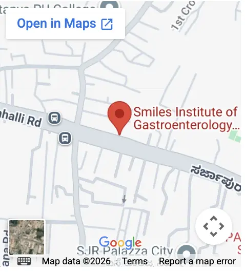 Map &mdash; Smiles Institute of Gastroenterology Sarjapur